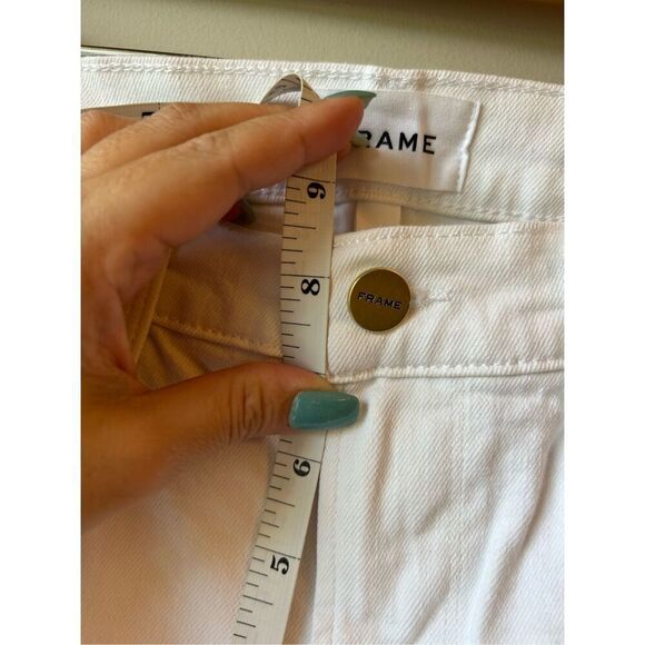 FRAME white skinny jeans size 25 excellent condition! - Picture 5 of 7